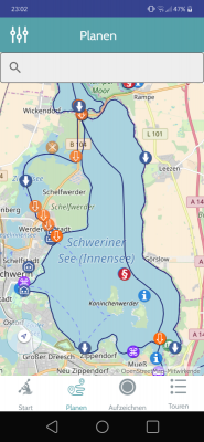 Schweriner See als Beispiel